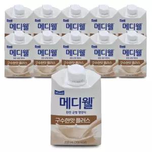 메디웰 구수한맛 플러스 200mlx30팩 완전 균형 영양식 환자 식사대용