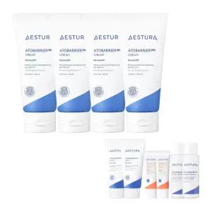 [본사직영]에스트라 아토베리어365 크림 80ML 4개+크림30ml 2개 +선크림20ml 2개+에센스25ml 2개