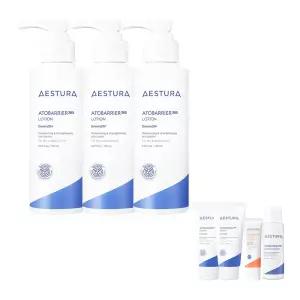 [본사직영]에스트라 아토베리어365 로션 150ML 3개+ 크림30nl 2개 + 선크림20ml +에센스25ml