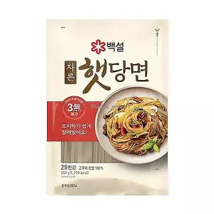 백설 자른 햇 당면 500g x 20개 (한박스)