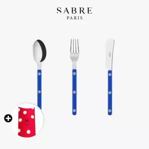 [GS 리빙페어] 사브르 비스트로 커트러리 샤이니 브리즈 디저트 선물세트