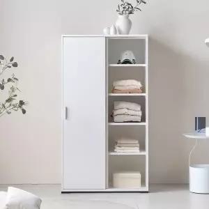 L3121 슬라이드 수납옷장 800 1color