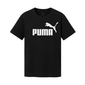 푸마 PUMA 에센셜 NO.1 로고 B 여성 아동 주니어 반팔티 반팔 티셔츠 블랙 684906-01