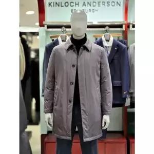 [NS홈쇼핑]킨록앤더슨 F/W 경량 구스다운 패딩 트렌치 코트 그레이 TKH92[35600421]