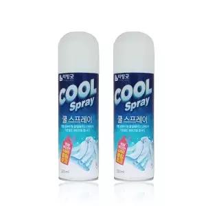 [셀러허브]리빙굿 쿨 스프레이 220ml X 2개 (S38984753)