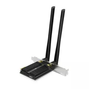 티피링크 Archer TX50E 3000Mbps Wi-Fi6 블루투스 5.3 듀얼밴드 데스크탑 PCI-e 무선랜카드 블루투스 동글