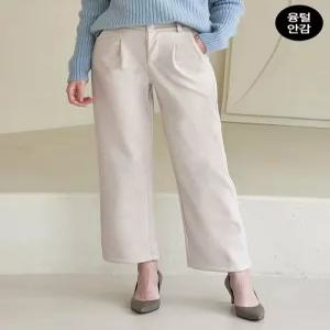 [모리스커밍홈]투버튼 겉기모 융털안감 뒷밴딩 팬츠_M2312PT604D