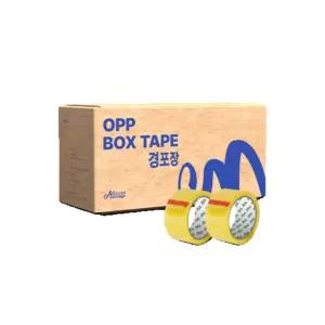 경포 OPP테이프 투명 48mm80M 10개/사무용 상자 이사용 태이프 박스 접착 태잎 테잎 택배 포장