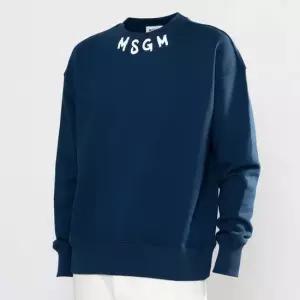 MSGM 브러쉬드 로고 맨투맨 3640MM119 247000 89)