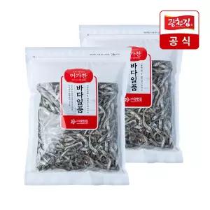 [어가찬] 국내산 고바 멸치 400g x 2봉 총 800g / 지퍼백포장
