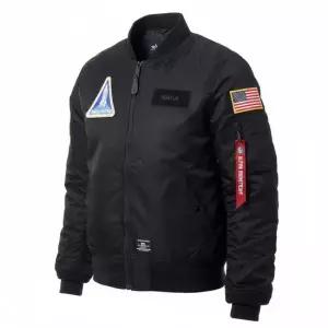 알파인더스트리 NASA MA-1 FLIGHT JACKET GEN II MJN53500C1 BLACK) 나사 MA-1 항공점퍼 GEN II)
