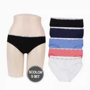 [Calvin Klein]UNDERWEAR Calvin Klein 여자속옷 삼각 비키니 팬티 5개세트 QP1094M-962 697791