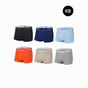 [Calvin Klein]UNDERWEAR 홈쇼핑동일상품남성 리미티드 드로즈 6종 세트 697304
