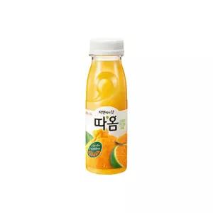 빙그레 따옴주스 235ml 천혜향한라봉청귤 5개 냉장무배