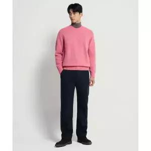 매장정품 빈폴 BEANPOLE MEN 브러쉬드 저지 레귤러 팬츠 네이비 BC4X21O25R 212820
