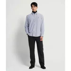 매장정품 빈폴 BEANPOLE MEN 브러쉬드 저지 레귤러 팬츠 애쉬 BC4X21O254 212789