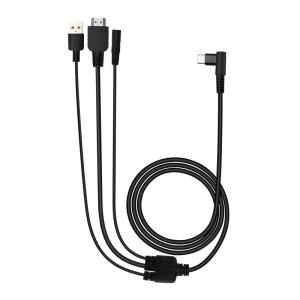 3IN 1 케이블 CB01 호환 HUION Kamvas Pro 12 / Pro16 펜 태블릿 모니터 교체