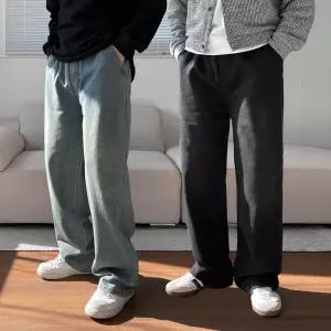남자밴딩청바지 흑청바지 연청바지 스트레이트진