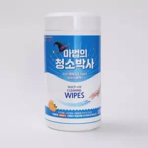 마법의 청소박사 1714 원통(200매)/물티슈 모니터티슈/재입고