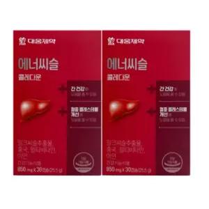 대웅제약 에너씨슬 콜레다운 850mg 30캡슐 2개