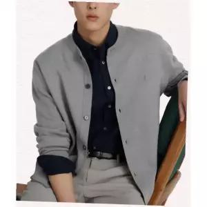 빈폴 BEANPOLE MEN 베럴비 라운드 가디건 카디건 - 그레이 BC625AC113 349029