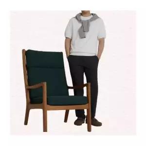 빈폴 BEANPOLE MEN 리넨 혼방 옥스포드 스탠다드핏 팬츠 - 블랙 BC6221C065 348949