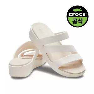 [크록스 본사] 여성 CROCS BOCA STRAPPY WEDGE W OYS (26SWSD207434)