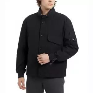 CP컴퍼니 MUST IT_ Pro-Tek Buttoned Hooded Jacket 18CMOW008A 110264A 999) 프로-텍 버튼 후디 자켓)