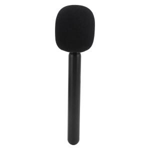 프리미엄 전문 무선 핸드헬드 마이크 어댑터 Rode Wireless GO II용 앞유리 폼 경량 인터뷰 핸들