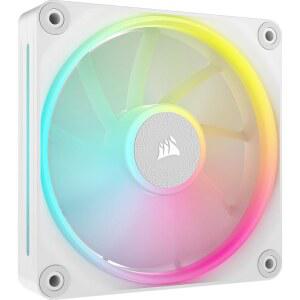 CORSAIR iCUE 링크 LX120 RGB 120mm u2013 싱글 기술 필요 PWM 화이트 루프 에어가이드 팩 듀얼 (별매) 팬 라이트