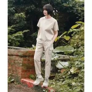 스노우피크어패럴 루트 여성 카고 조거 팬츠 S25MWRPT61 Light Beige 469622
