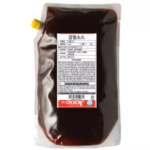 아이엠소스 닭강정소스 꿀강정 1kg 1개 소스 쌈장 가족 젖갈 김치찌개 회식