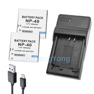 카시오 NP-40 엑실림 줌 EX-Z30 Z40 Z50 Z55 Z57 Z100 용 충전식 배터리