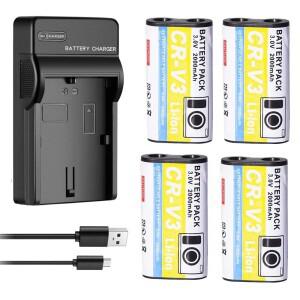 2000mAh CR-V3 CR V3 배터리 + DC 충전기 올림푸스 LB01 C3000 40Z C-2100UZ C-211