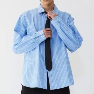 스튜디오톰보이 [정가239,000][MEN] 레귤러핏 스트라이프 셔츠 9155321211