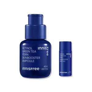 이니스프리 레티놀 그린티 PDRN 스킨부스터 앰플 40mL + 레티놀 그린티 피디알엔 앰플 10mL