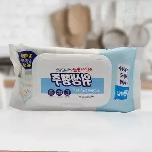 항균 위생 물티슈 타입 행주 주방 청소 테이블 닦기 일회용 청결 유지 대용량 팩