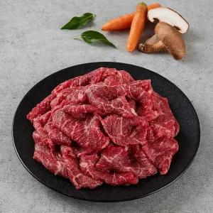 더미트 소고기 한우 1등급 불고기 600g (200g*3)/국내산/양념구이/샤브샤브/홈파티/바베큐/농협안심한우/농업회사법인