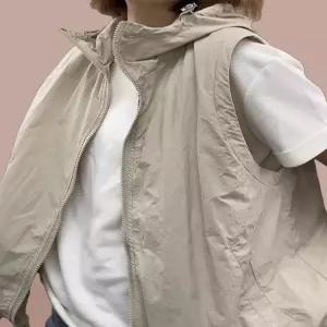 여성 여름 등산 러닝 조끼 작업 루즈핏 아노락 경량 밀리터리 베스트 낚시