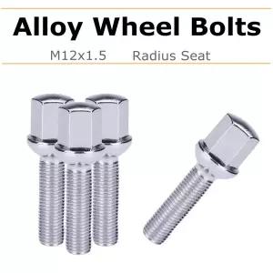 4pcs M12x1.5 자동차 바퀴 볼트 타이어 러그 너트 합금 나사 40mm 길이 메르세데스/벤츠 CLK W209 1992-200