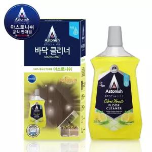 바닥전용세제 시트러스버스트 바닥클리너 1000ml 2통 장판 강화마루 원목 타일 대리석