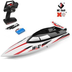WLtoys 2.4G WL912-A RC 보트 방수 업그레이드 35 km/H 고속 충전식 원격 제어 선박 성인 어린이 장난감