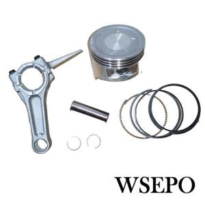 CQ 품질! 피스톤  커넥팅 로드 키트, 70mm 보어, 170F 212cc(208cc) 7HP 호환 에어 쿨 가스 엔진용, 2.5 ~