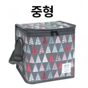 국산 예쁜 캠핑 낚시 피크닉 여행 쿨러백 아이스 보온 보냉 숄더 토트 백 가방 중형 2color
