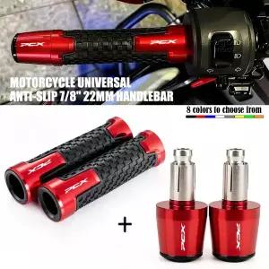 호환   PCX 125 PCX125 PCX 150 PCX150 핸들바 핸드 그립 핸들 바 엔드 캡 8가지 색상