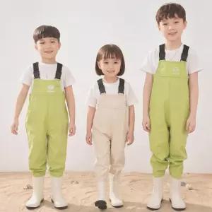 키다리슈즈 어린이 가슴장화 유아 아동 주니어 키즈 해루질 갯벌체험 장화 뉴버블소프트