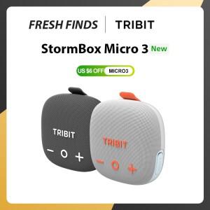 TRIBIT StormBox Micro 3 휴대용 블루투스 스피커, IP68 방수 기능이 있는 13W 자전거 스피커, 야외 캠핑,