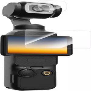 DJI 오스모 포켓 4~9H 경도 2.5D 엣지 스냅온 어플리케이터 박스(1PC)와 호환되는 강화 유리 필름 세트