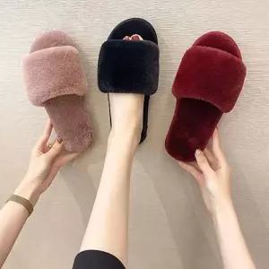 겨울철 여성용 ALL퍼 슬리퍼 털슬리퍼