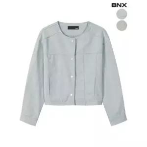비엔엑스여성 노카라 버튼업 숏 자켓 1056485